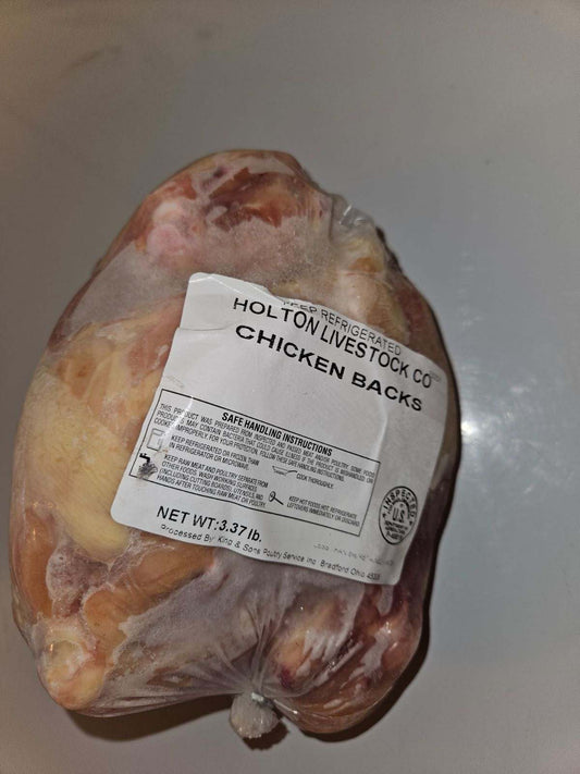 Chicken Backs, non-GMO, pasture-raised