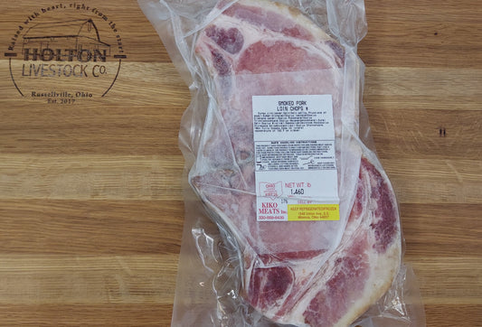 Bone-In Pork Chops 2 Per Pack